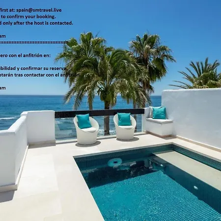 Beachfront 6 Bedrooms Luxury Penthouse In Marbella * Marbella