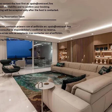 Beachfront 6 Bedrooms Luxury Penthouse In Marbella Apartment