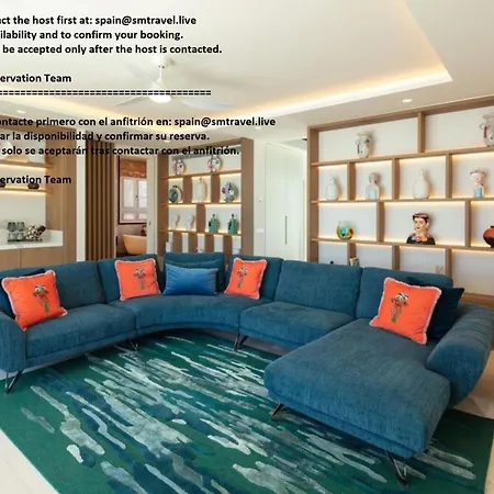 Beachfront 6 Bedrooms Luxury Penthouse In Marbella * Marbella