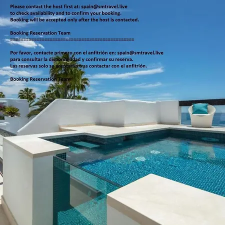 Beachfront 6 Bedrooms Luxury Penthouse In Marbella Apartment *