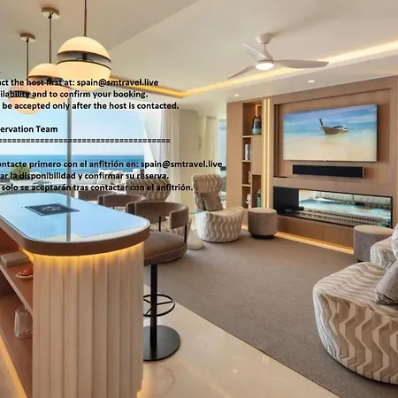 Beachfront 6 Bedrooms Luxury Penthouse In Marbella Apartment