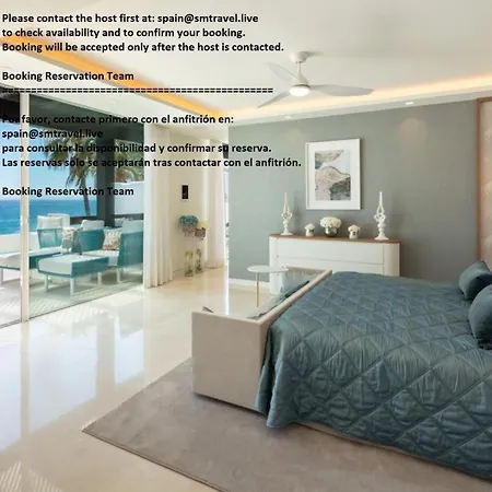 Beachfront 6 Bedrooms Luxury Penthouse In Marbella