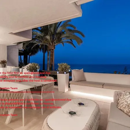 Apartment Beachfront 6 Bedrooms Luxury Penthouse In Marbella *