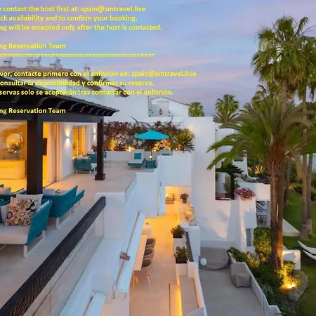 Beachfront 6 Bedrooms Luxury Penthouse In Marbella Apartment