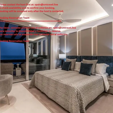 Beachfront 6 Bedrooms Luxury Penthouse In Marbella *
