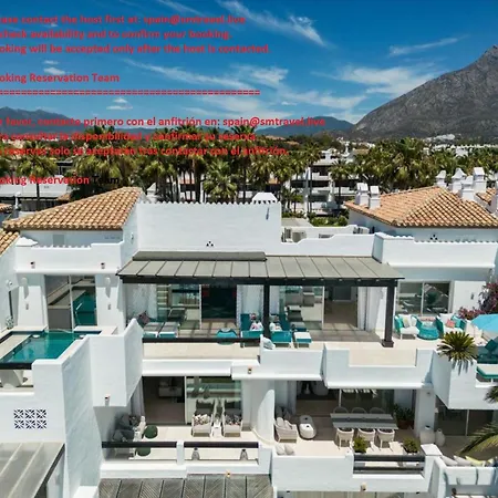 Beachfront 6 Bedrooms Luxury Penthouse In Marbella Apartment
